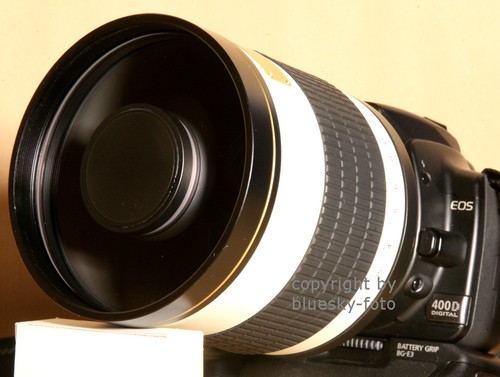 Teleobjektiv 800mm canon - 800mm, f.