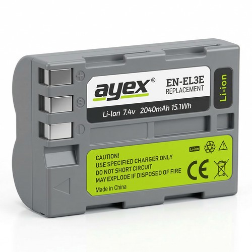 Ayex el3e akku - en-el3e, für
